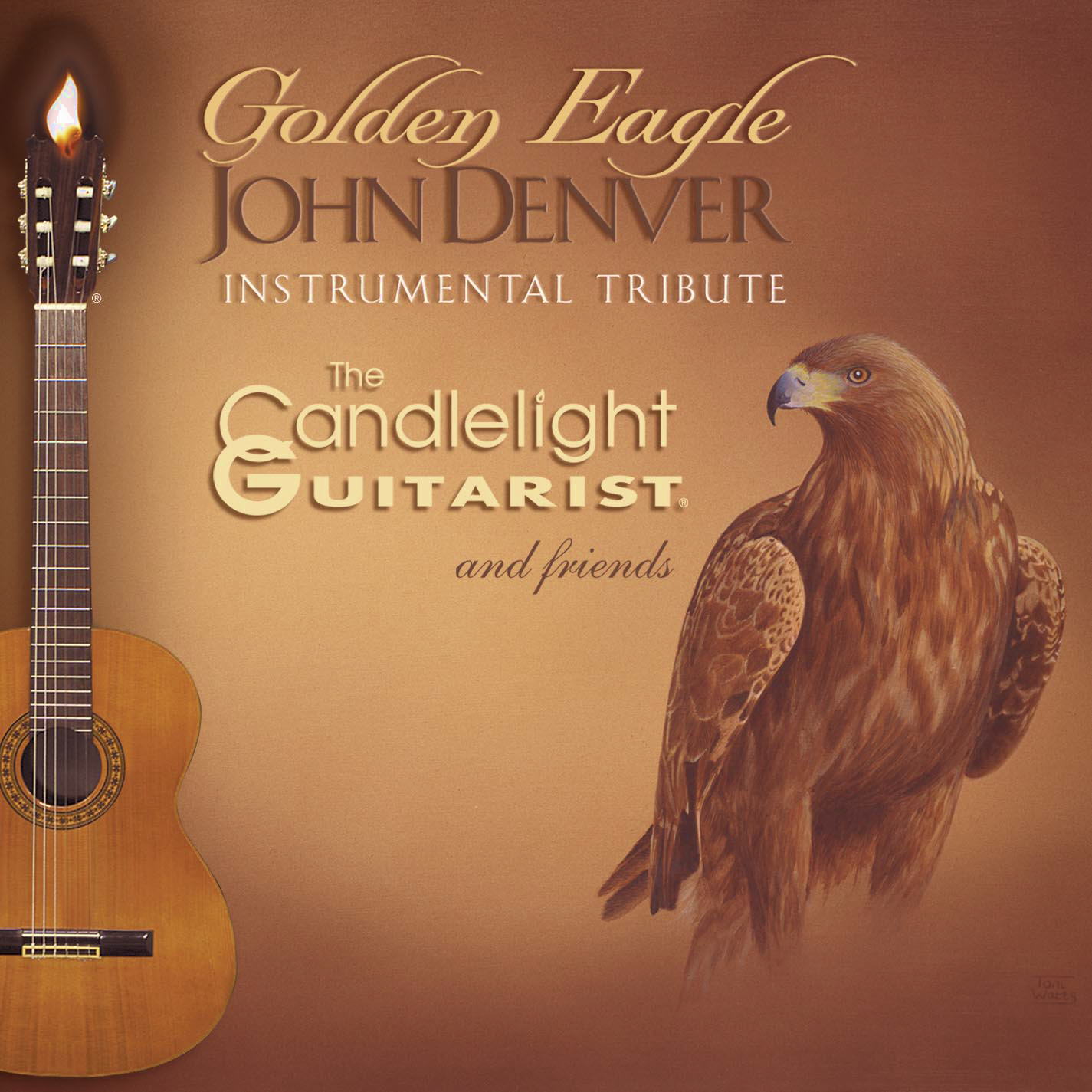 Candlelight Guitarist� Golden Eagle: JOHN DENVER Instrumental Tribute CD